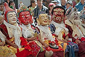 Ladakh - Cham masks dances at Tak Tok monastery 